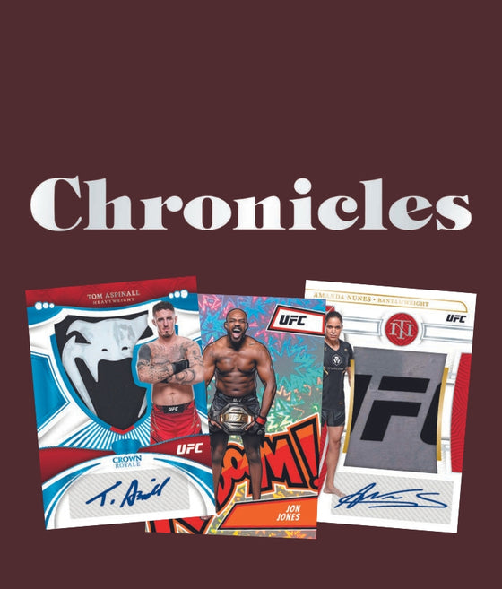 The Ultimate UFC Trading Card Experience: Explore 2023 Chronicles UFC Cards!