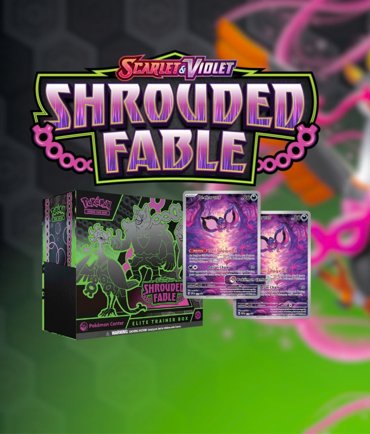 Pokmon reveals upcoming Shrouded Fable set for August 2024 Cherry Collectables Pokmon reveals upcoming Shrouded Fable set for August 2024 Cherry Collectables