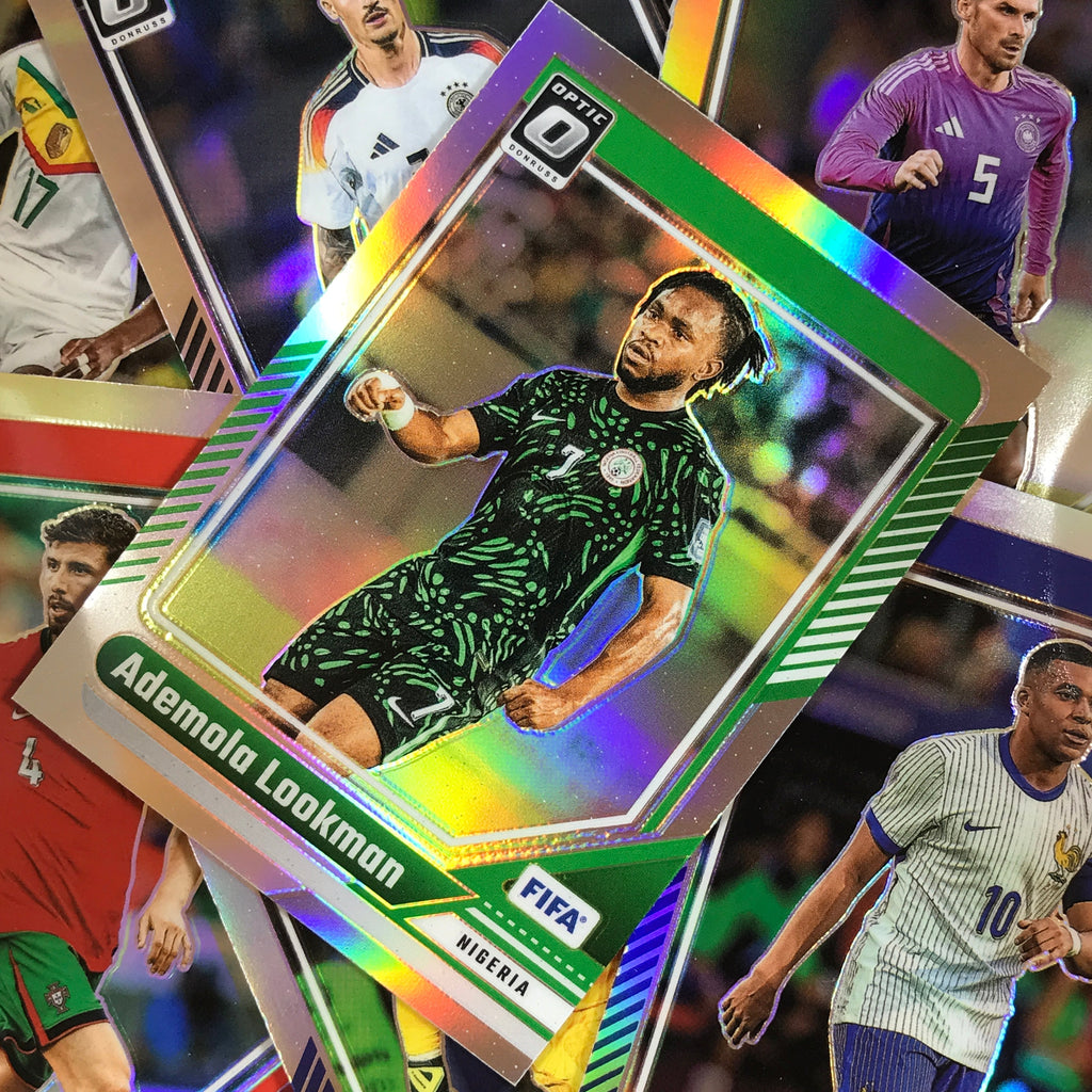 Carte Panini Donruss Soccer 2024-25 – Lionel Messi (Argentine) Optic Ice Prizm SP
