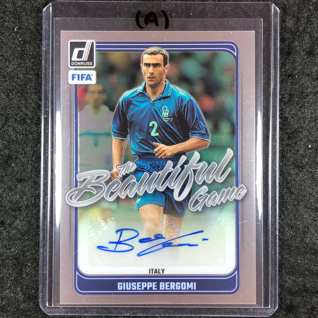 Giuseppe Bergomi – Card autografata - Inter – Panini Donruss | Pop Culture / Memorabilia & Cards | , casa d'aste Giuseppe Bergomi – Card autografata - Inter – Panini Donruss | Pop Culture / Memorabilia & Cards | , casa d'aste