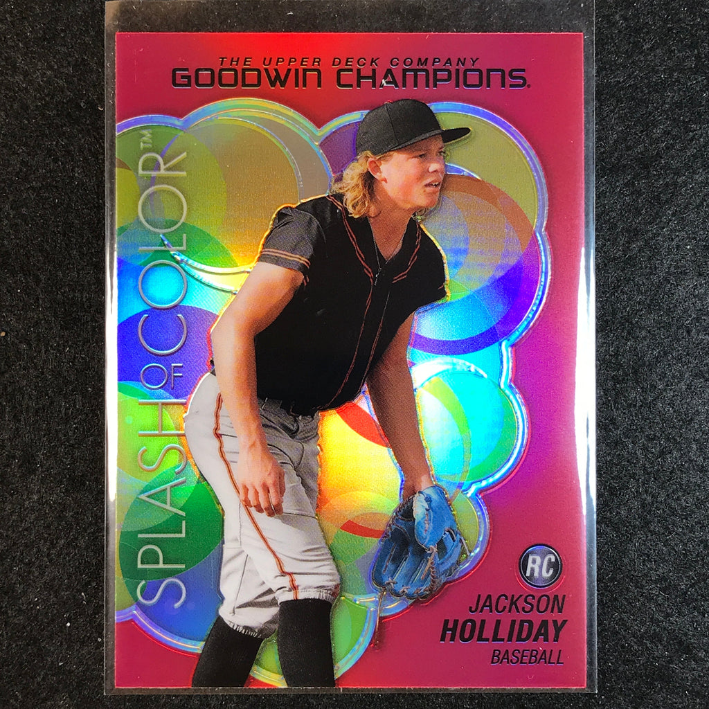2023 Goodwin Champions JACKSON HOLLIDAY Platinum Splash of Color 