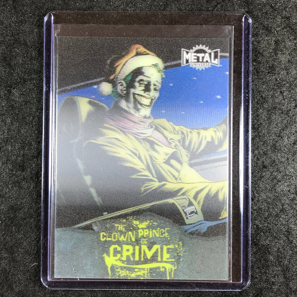 2025 Metal Universe Batman DETECTIVE COMICS 826 Clown Prince of