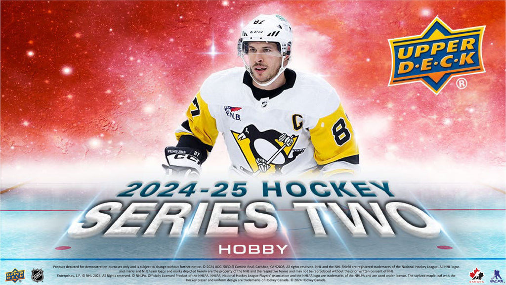 202425 Upper Deck Series 2 Hockey Hobby Box Young Guns Outburst 1/1