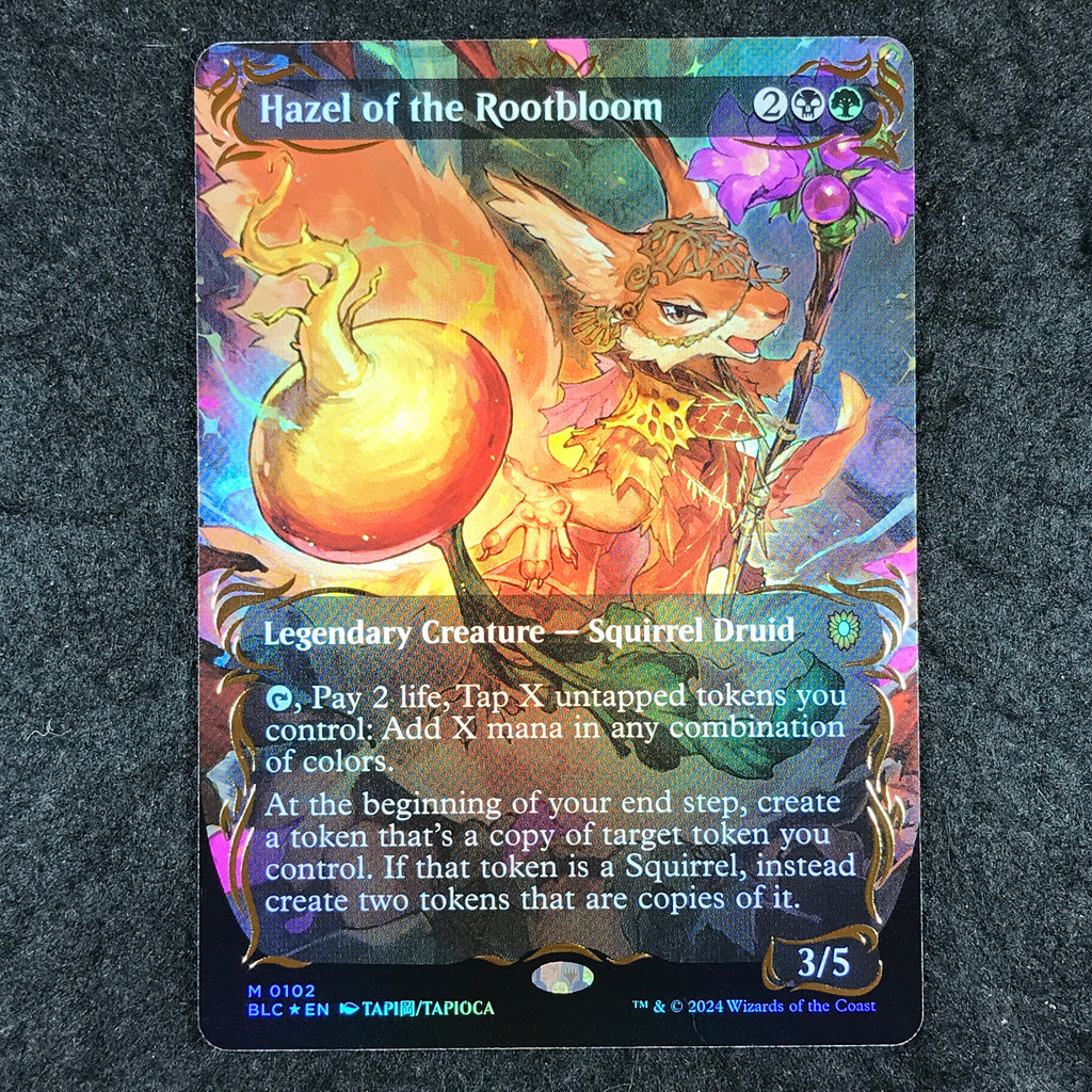 【MTG】Hazel of the Rootbloom Hazel of the Rootbloom MTG - Bloomburrow Commander #102