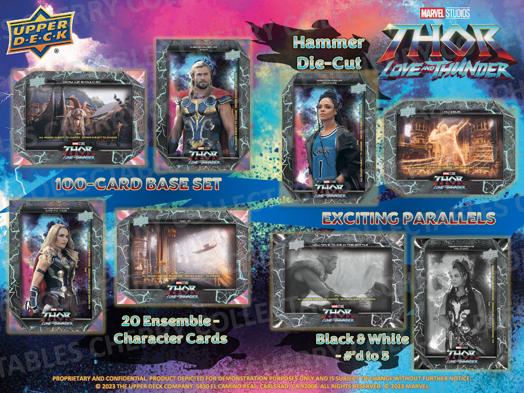 その他 THOR 2021 UPPERDECK MARVEL  2023 Upper Deck Marvel Studios Thor: Love and Thunder Hobby Box