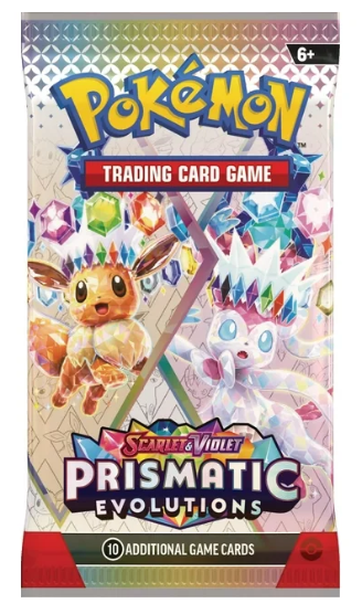 Pokemon TCG SV8.5 Prismatic Evolutions Booster Pack – Cherry Collectables