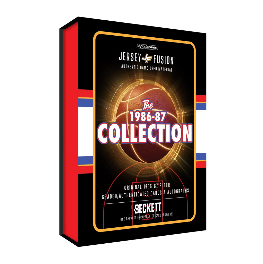 Jersey Fusion The 1986/87 Collection Finale Basketball Hobby Mini 