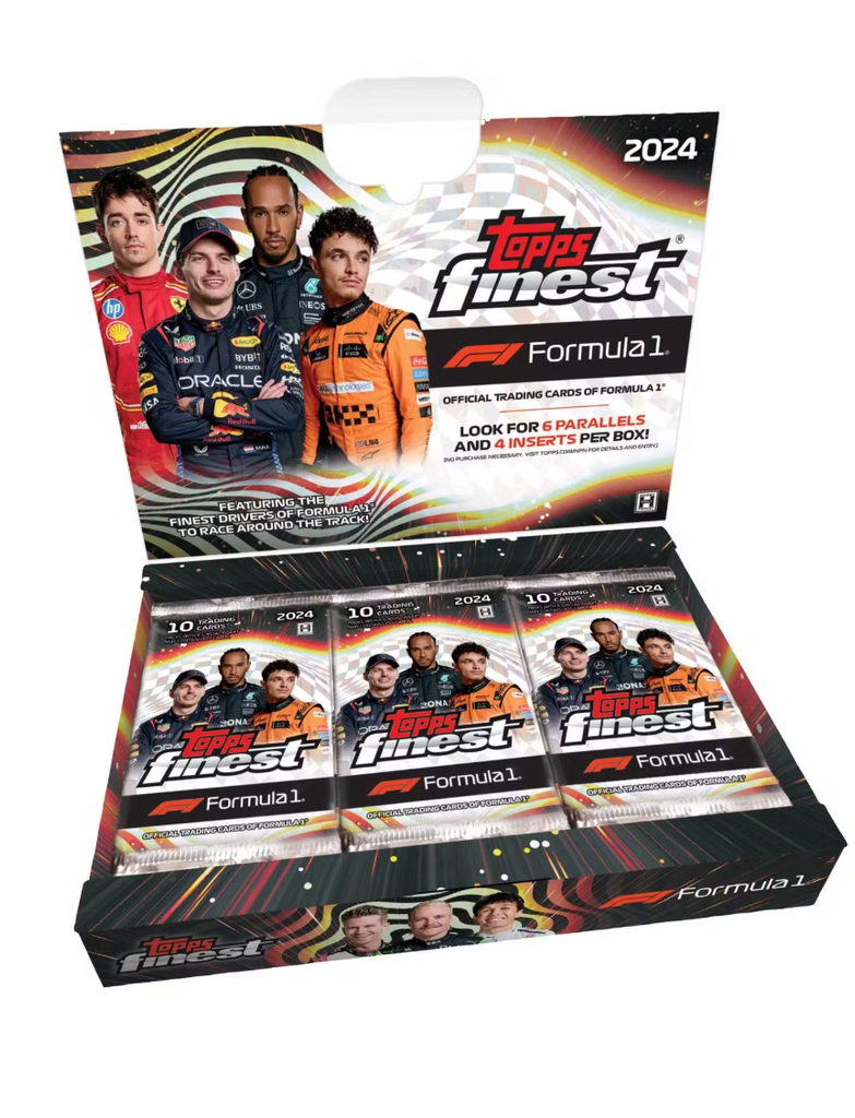 2024 Topps Finest F1 Formula 1 Hobby Box | Max Verstappen 