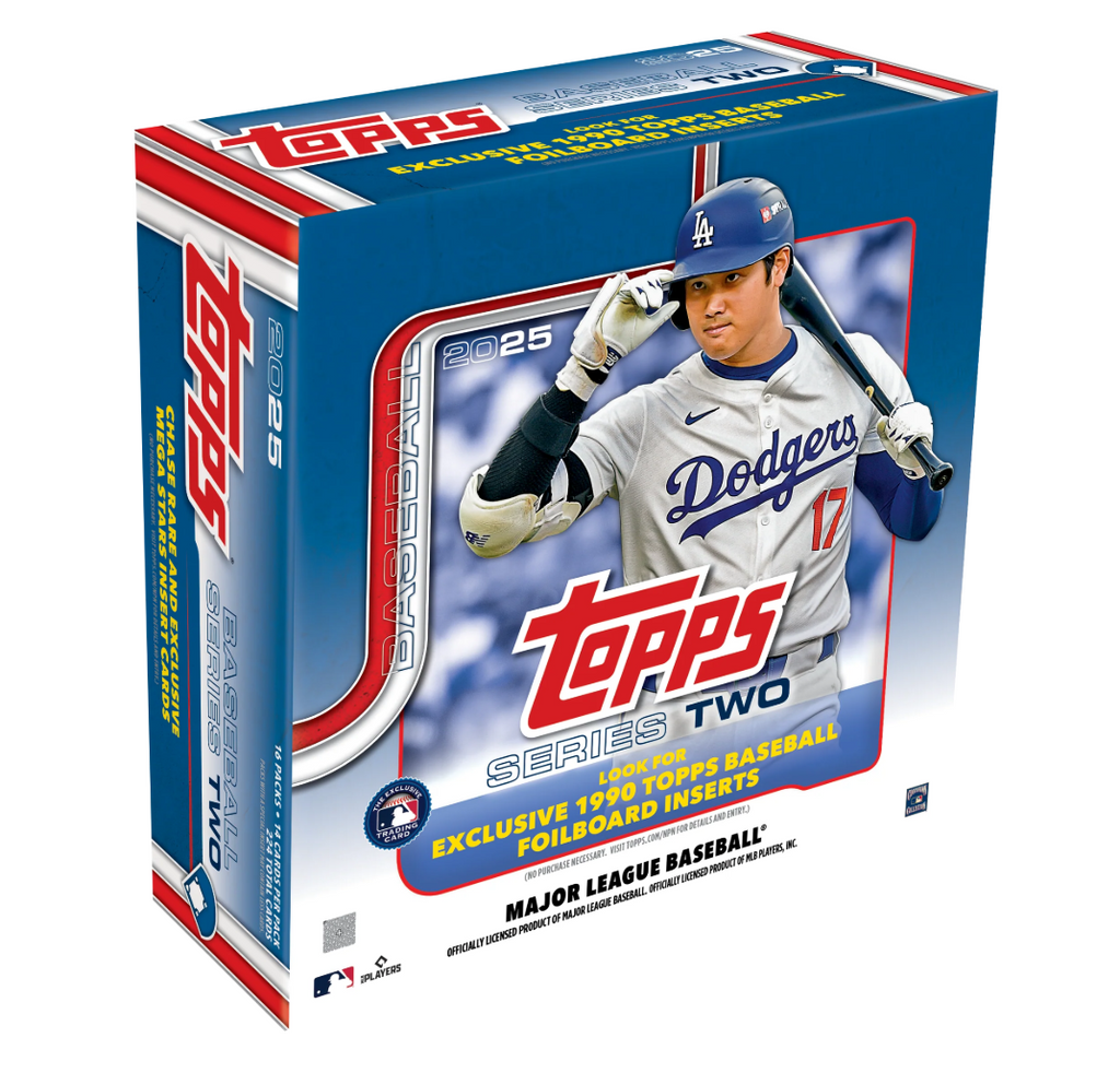 【US初版】2025 Topps Baseball Series 2 Mega 2025 Topps Series 2 Baseball Mega Box | Roki Sasaki Jackson Jobe