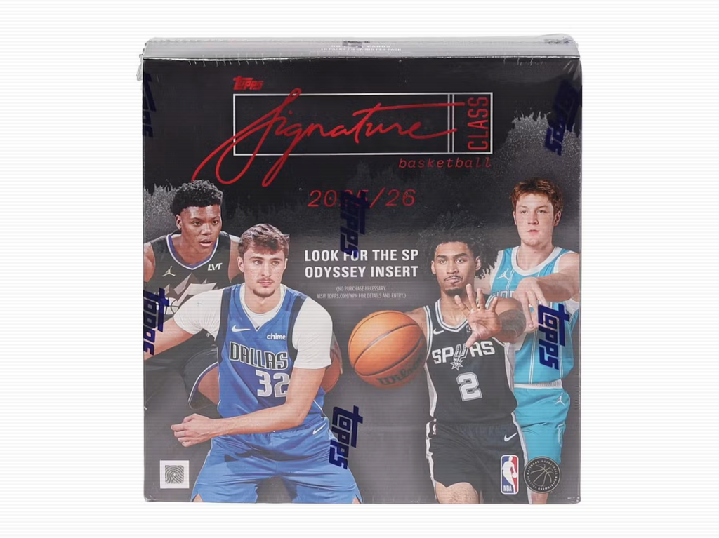 2025-26 Topps Signature Class Basketball Mega Box | Cooper Flagg