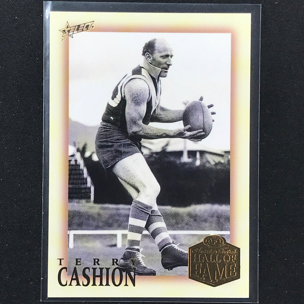 2023 Legacy AFL TERRY CASHION Hall of Fame Inductees Limited Edition 1