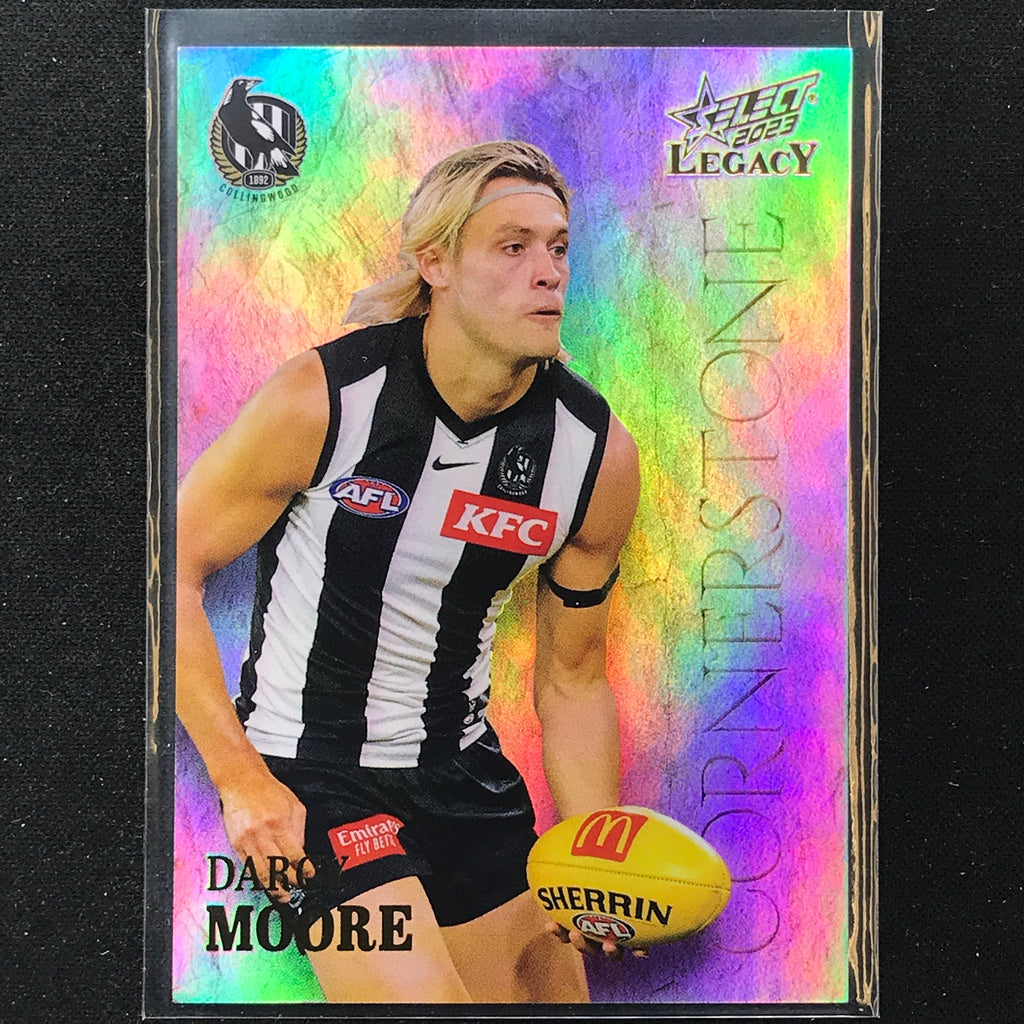 2023 Legacy Afl Darcy Moore Cornerstone 16/85 Cherry Collectables