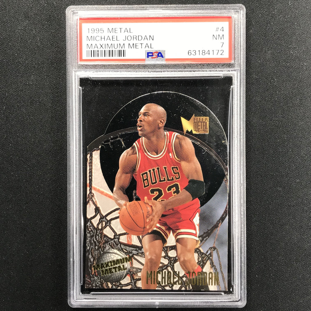 95-96 Fleer Metal Maximum Metal Die-Cut