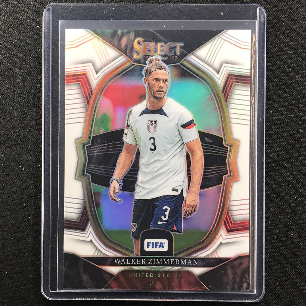 202223 Select FIFA WALKER ZIMMERMAN Terrace White 12/20 Cherry Collectables