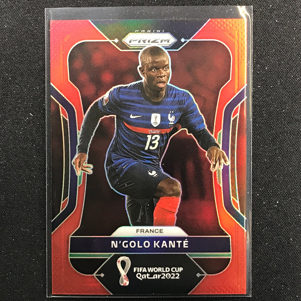 2018 Panini Prizm World Cup 82 N'Golo Kante Red Mosaic PSA 9 France SP 2018 Panini Prizm World Cup 82 N'Golo Kante Red Mosaic PSA 9 France SP