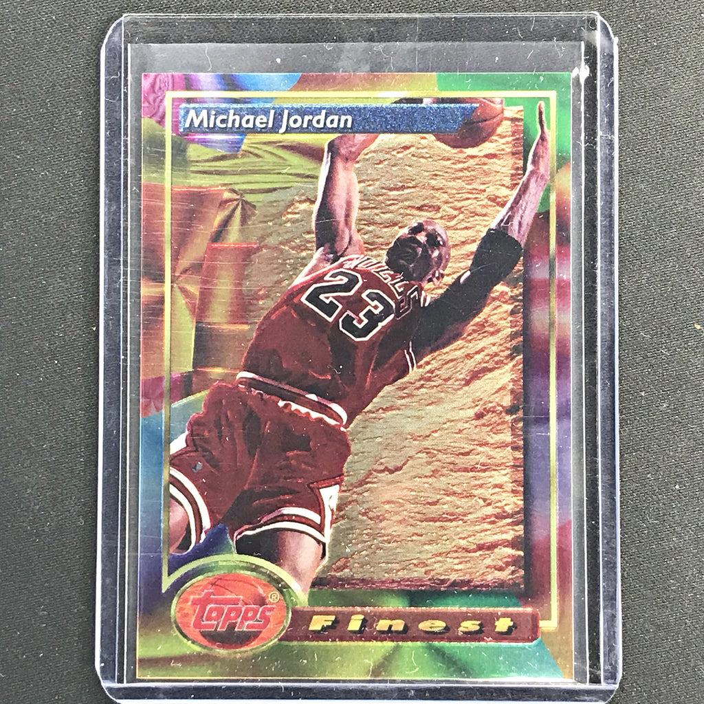 1993-94 マイケルジョーダン Topps Finest Refractor #1 Michael 