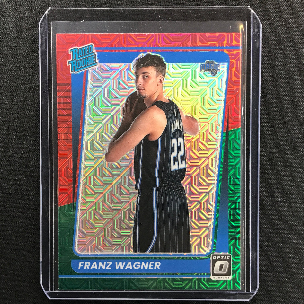 Franz Wagner 2021-22 Panini Donruss Optic Rated Rookie Card #185