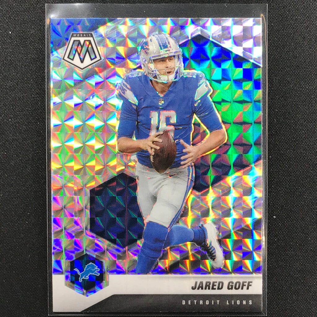 2021 Mosaic JARED GOFF Mosaic Silver 72 Cherry Collectables