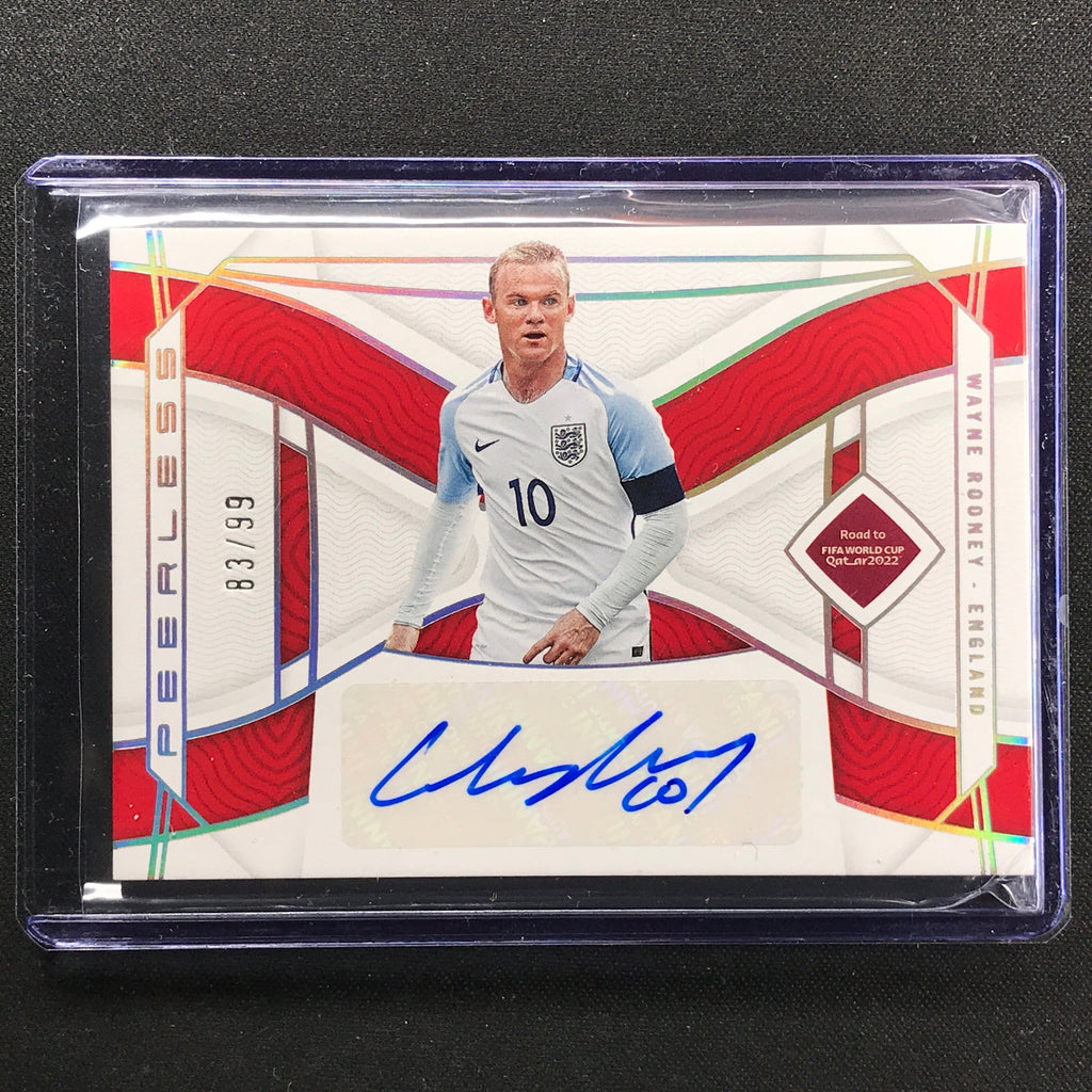Carte Panini National Treasures 2022 - Rooney & Owen AUTO /49 - Angleterre