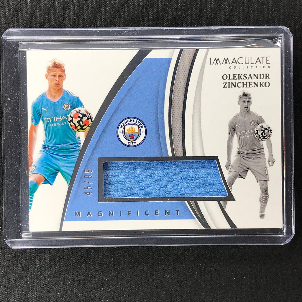 2021 Immaculate OLEKSANDER ZINCHENKO Magnificent Jersey Relic Silver 4