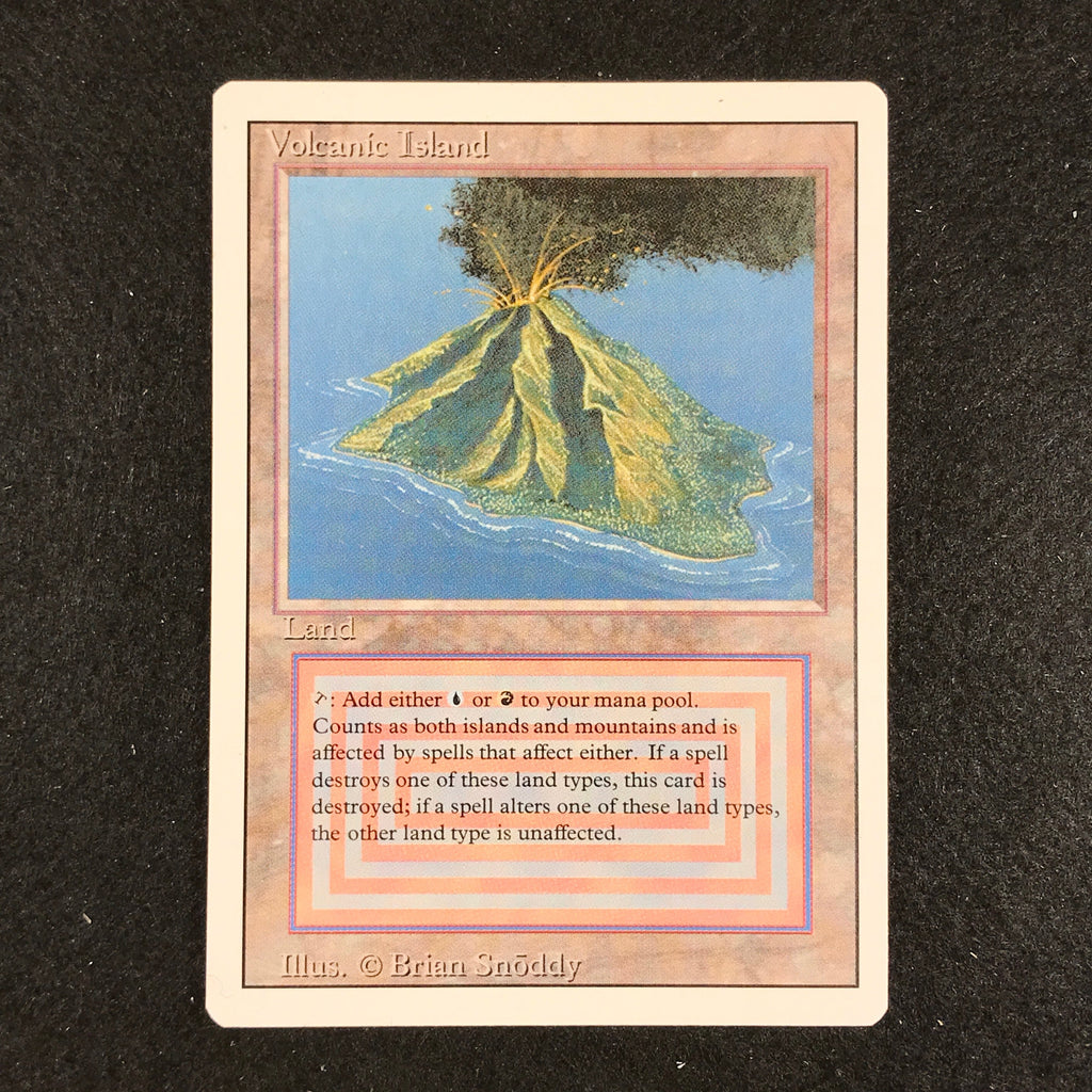 Volcanic Island - 1993 Revised Magic The Gathering – Cherry