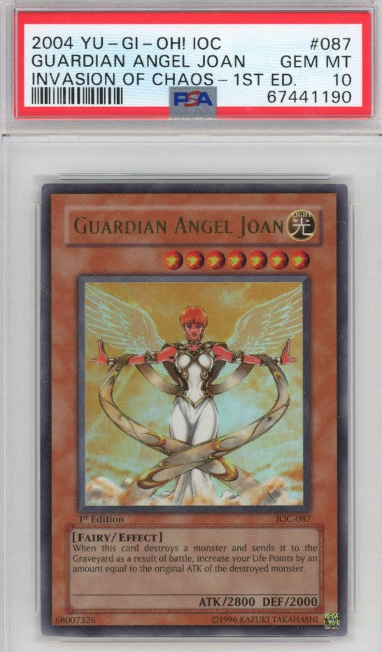 PSA 10 Guardian Angel Joan IOC087 Ultra Rare 1st Edition 190