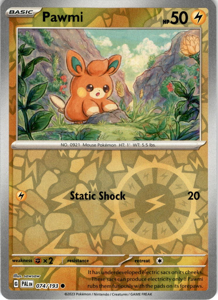 English Pokmon Cards Reverse Holo Unlimited Pokemon Paldea Evolved Reverse  Holo Singles - Choose Your Card (Near Mint, English) Ungraded Near Mint Pokemon  Cards