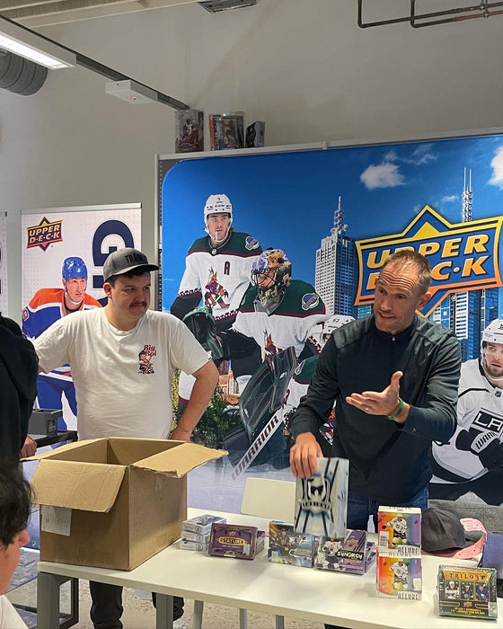 Upper Deck visits Cherry for Hockey Night in Melbourne
