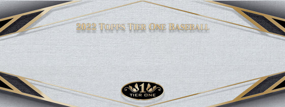 2022 Topps Tier One Baseball Cards Upcoming Release
