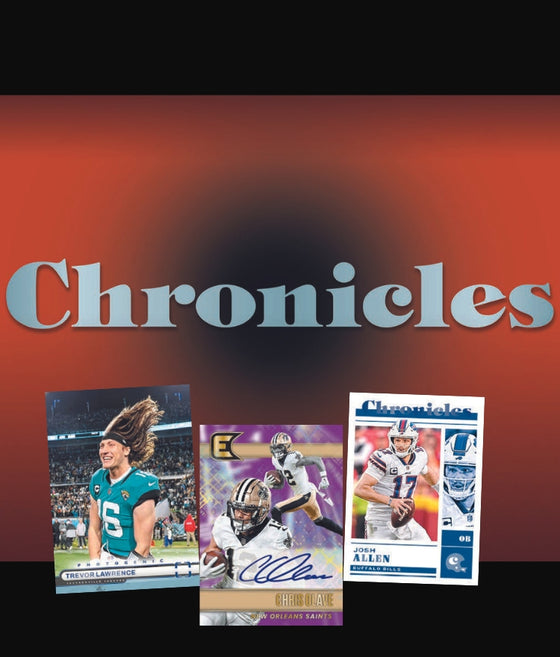2022 Panini Chronicles Football: Autographs, Memorabilia, and Classic Inserts return!