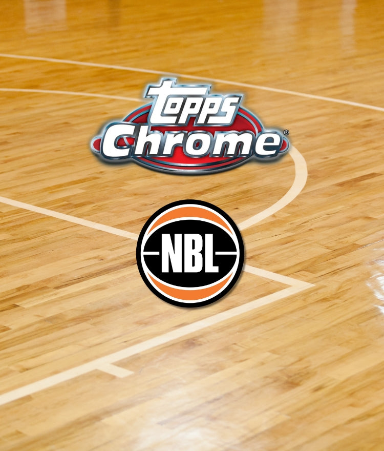 Topps Chrome returns to NBL cards for season 2023-24!