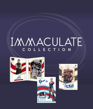 Step Into the Ring with 2023 Immaculate WWE Trading Cards!