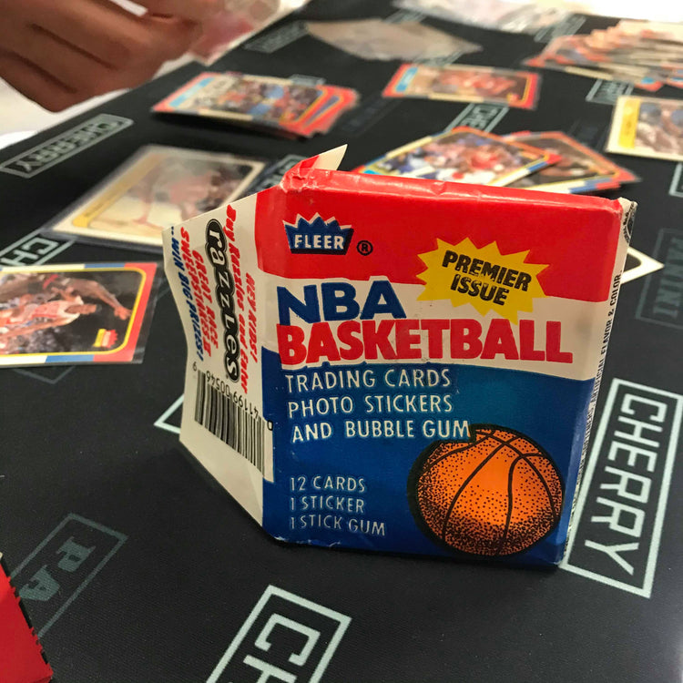 1986 Fleer Jordan Rookie Hunted At Cherry Collectables