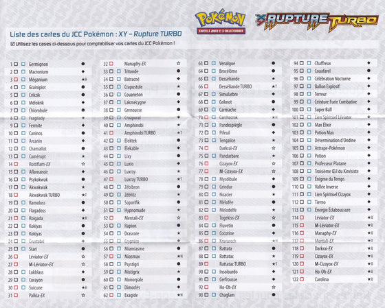 Full Pokemon BREAKpoint Set List Revealed by Twitter user!