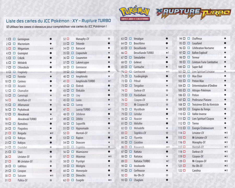 Full Pokemon BREAKpoint Set List Revealed by Twitter user!