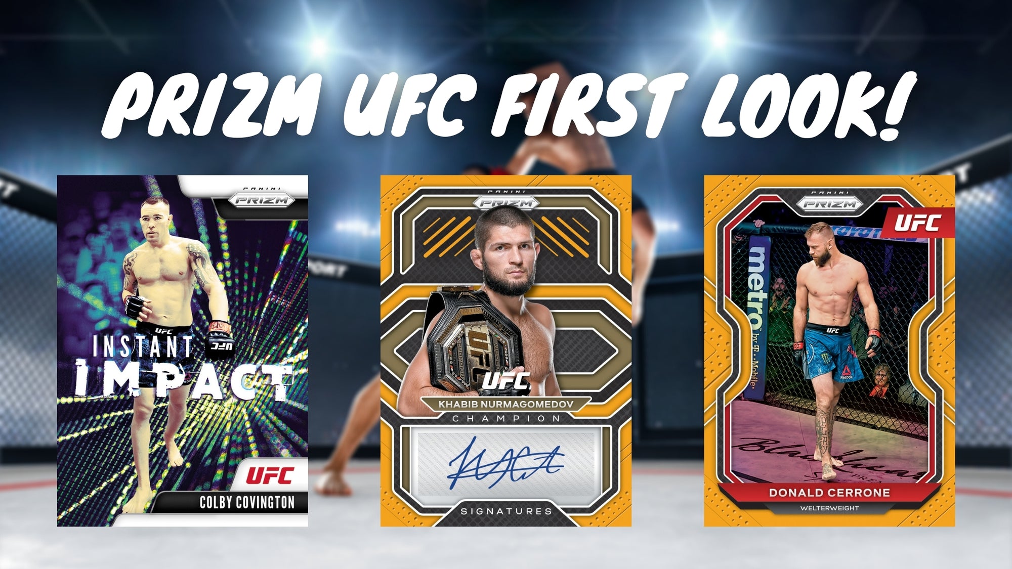 Panini 2021 Prizm UFC First Look!