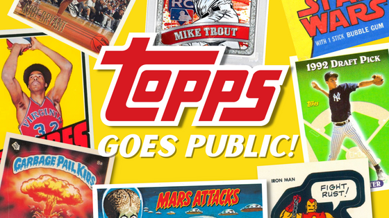 Topps Trading Cards Goes Public, Valued at $1.3 Billion