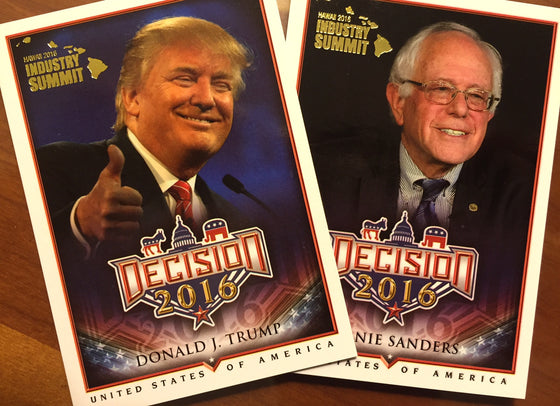 Donald Trump has a trading card? Cherry Report - Beckett Industry Summit 2016!