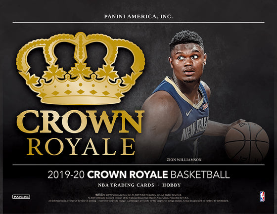 Panini Gets Regal With 2019-20 Crown Royale Basketball!