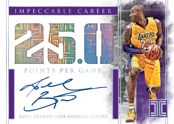 Panini 2019-20 Impeccable Basketball Debuts Silver Hall Of Fame Logos!