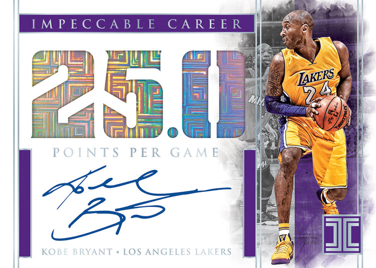 Panini 2019-20 Impeccable Basketball Debuts Silver Hall Of Fame Logos!