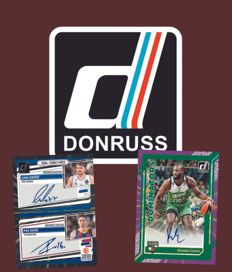 Panini debuts new 2023-24 Donruss EuroLeague Basketball Cards!