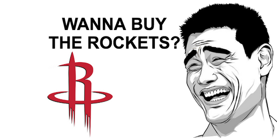 Houston Rockets For Sale!