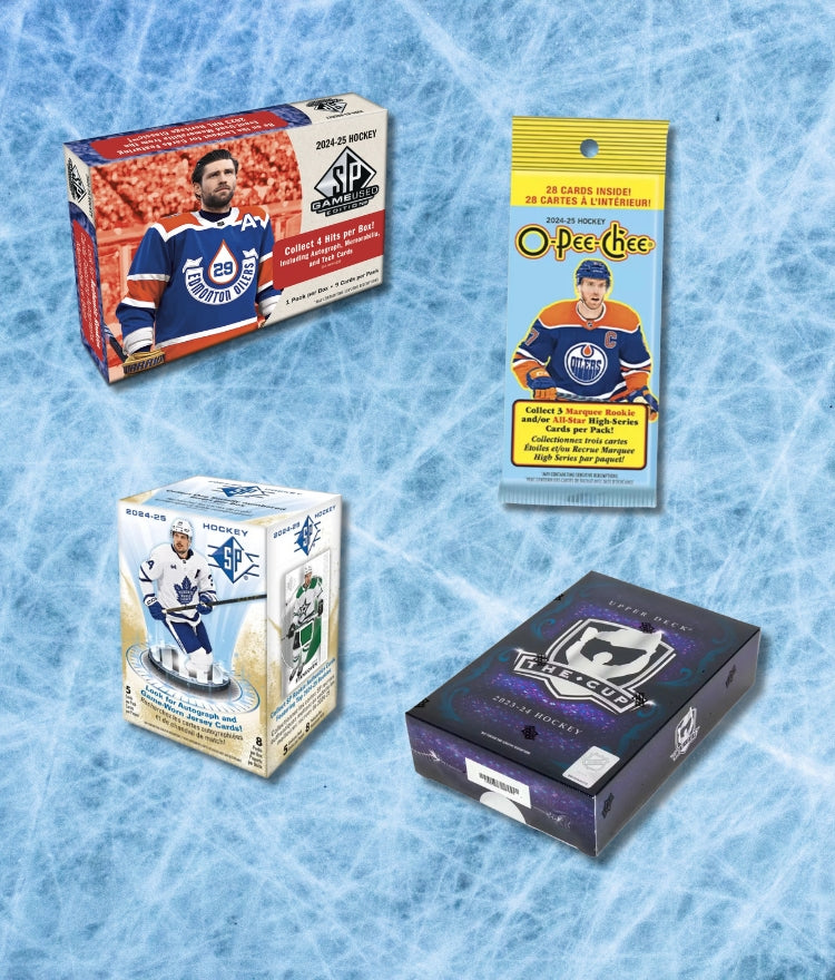 Breaking Down the Upper Deck NHL Box & Pack Types