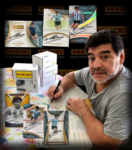 2017 Immaculate Soccer - First Ever Diego Maradona Autograph Cards?!