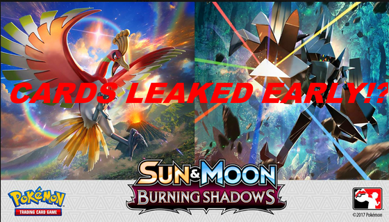 Burning Shadows GX Cards Leak Early From Japan!