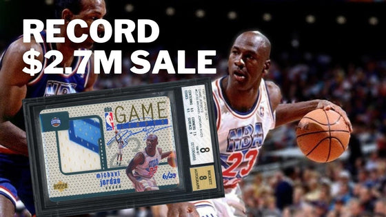 Michael Jordan card breaks record with HUGE $2.7 million sale!