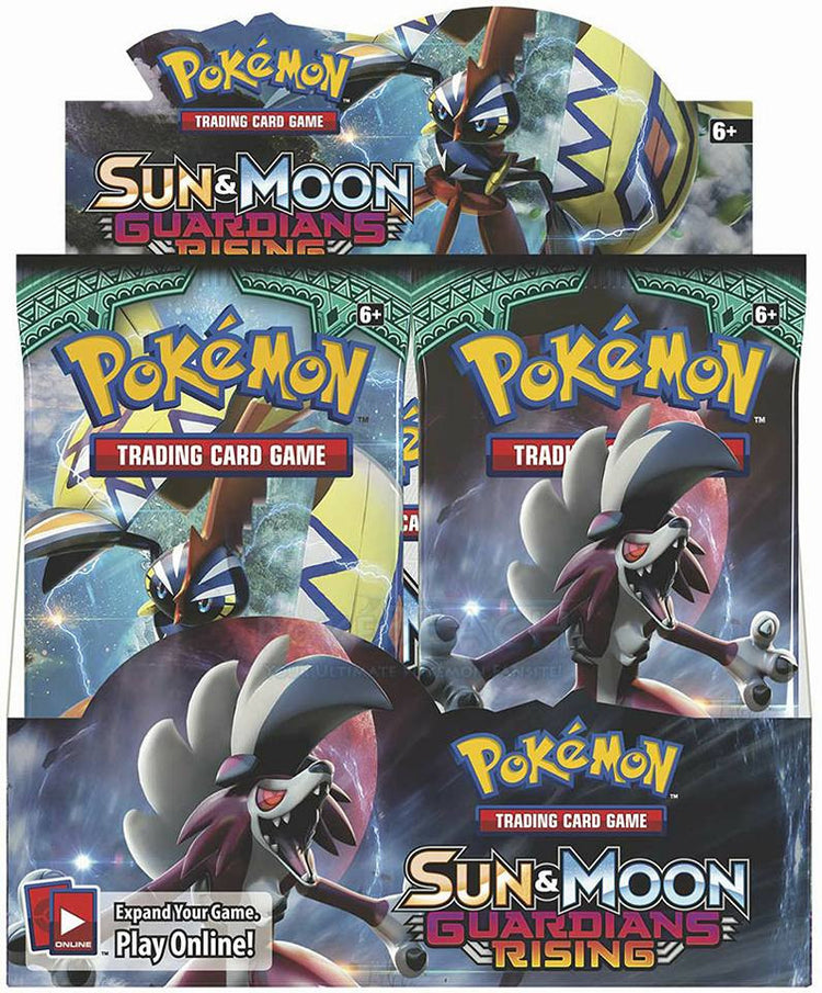 Pokemon Guardians Rising Booster Box and Pack art Revealed!