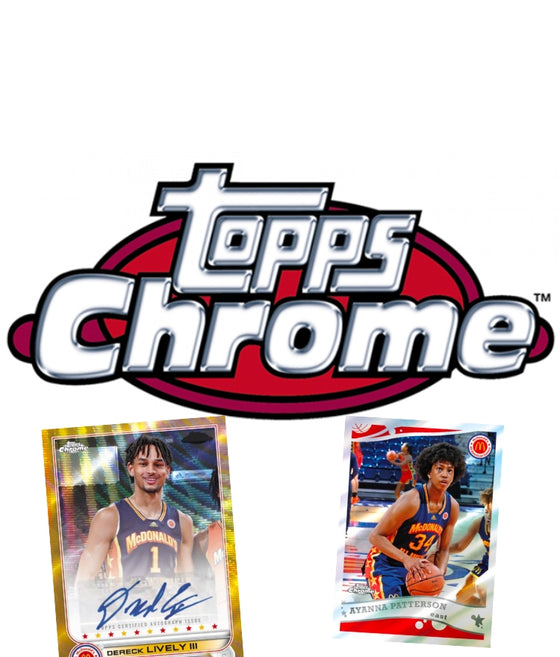 2022 Topps Chrome McDonald’s All-American Game set brings first Bronny James cards
