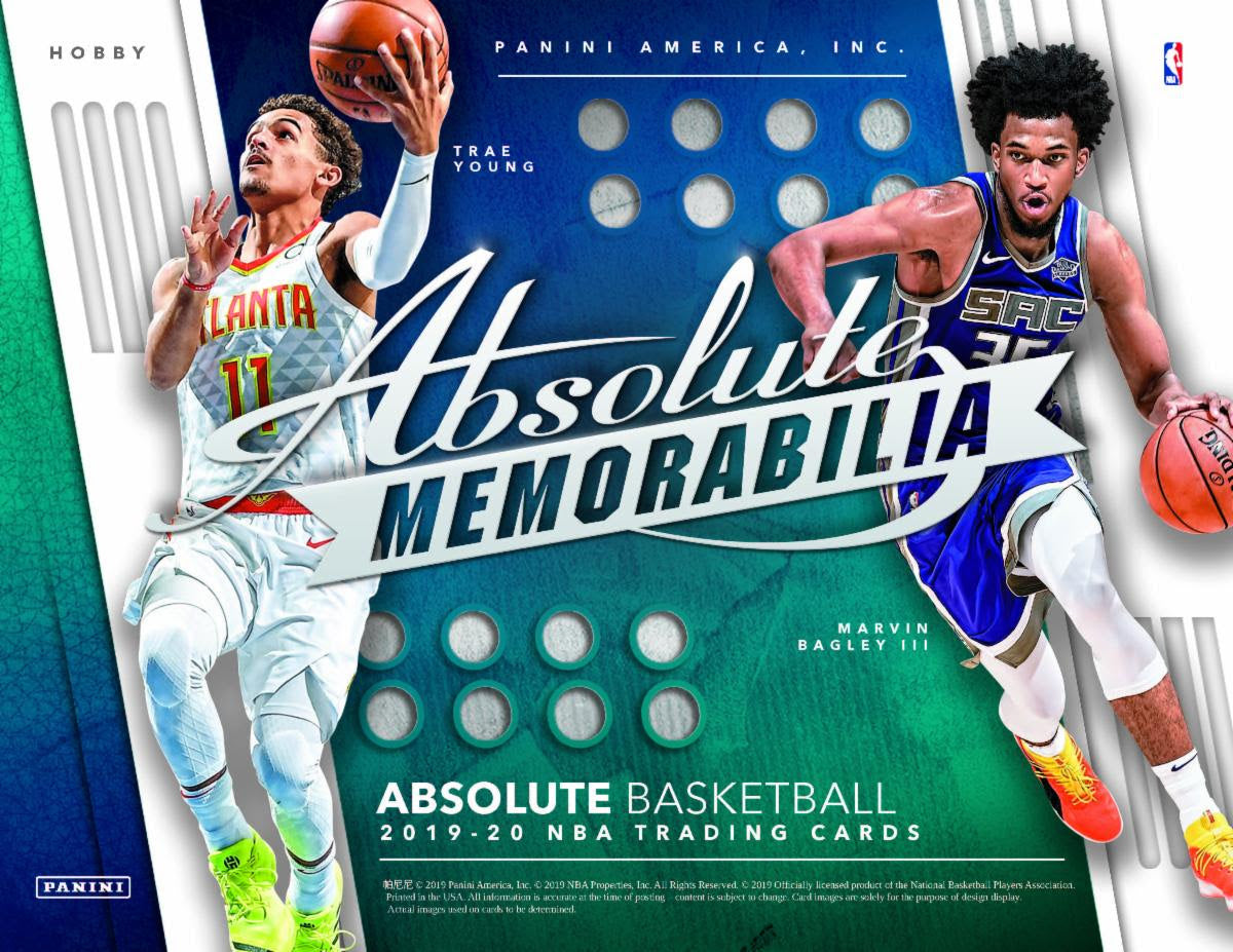2019-20 Absolute Memorabilia NBA Delivers Ball Logo Tools Of The Trade!